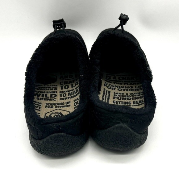 Keen Slipper Womens Size 9 Howser 2 Casual Flats 1025540 Black Fabric Drawstring - Picture 5 of 10